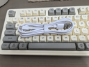 狼途（Langtu）L98奶油骑士98键 有线静音键盘 Gasket结构 RGB灯效 人体工学 实拍图