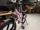 凤凰（Phoenix）儿童山地自行车5-8-10-12-15-18岁女男孩减震变速20寸粉色礼物 实拍图
