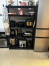 UOEN厨房置物架家用多功能仓储多层落地储物收纳杂物快递橱柜铁货架子 实拍图