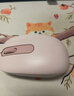 罗技（Logitech）M196 无线蓝牙鼠标 办公鼠标 笔记本商务办公家用 小巧便携 对称手型 玫瑰粉 实拍图