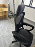 锦汐 电脑椅家用办公椅子靠背人体工学椅学习转椅老板座椅游戏电竞椅 【可后躺】黑框黑网 实拍图