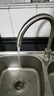 京东京造 厨房水龙头304不锈钢双水花360°旋转冷热双控适用于水槽洗菜盆 实拍图