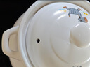 泥火匠陶瓷小斑马如意汤煲3500ml 卡通釉中彩砂锅明火中药煲炖汤锅汤煲 实拍图