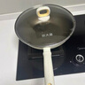 炊大皇钛盾炒锅 麦饭石色不粘锅多功能少油烟炒菜锅平底锅28cm 实拍图