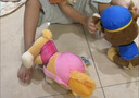 汪汪队立大功（PAW PATROL）毛绒玩具狗狗陪睡玩偶经典款天天中号坐姿可爱公仔男女孩生日礼物 实拍图