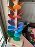 木丸子彩虹音乐树 拼插花瓣木质滚珠轨道玩具积木男孩女孩礼物音乐树 实拍图