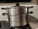 苏泊尔SUPOR好帮手304不锈钢双层复底28cm蒸锅燃气电磁炉通用蒸笼SZ28B5 实拍图