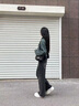viney斜挎包包女包牛皮链条包轻奢单肩包生日母亲节礼物实用送妈妈 【黑色】高档品牌小方包 实拍图