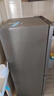 海尔（Haier）「真省电」165L两门小冰箱一级能效风冷无霜黑金净化灰色HC2-165WGHC2E9S9国家补贴 实拍图