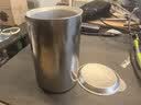Ti artisan钛工匠纯钛旅行茶具套装户外露营便携鹰嘴泡茶器双层快客杯钛水杯 璀璨银一壶四杯+茶叶罐旅行套装 实拍图