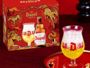 督威（DuveL）黄金330ml*4瓶赠啤酒杯*1烈性精酿马年礼盒比利时进口年货送礼 实拍图