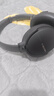 兴戈（SIMGOT）空屿EH500 深度ANC主动降噪头戴式蓝牙耳机5.4双金标HIFI高音质高解析可折叠 夜岩黑 实拍图