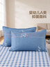 水星家纺枕套全棉枕头套100%纯棉母婴A类抗菌枕头罩一对装双人家用48x74cm 实拍图