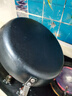 阎铁匠章丘平底煎锅铁锅牛排锅煎蛋锅烙饼锅煎盘少油烟无涂层老式已开锅 木把28CM煎锅 28cm 实拍图