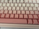 珂芝（KZZI）K75V2三模客制化机械键盘无线蓝牙电竞游戏静音轴体办公82键RGB灯PBT键帽Gasket雾桃渐变樱粉轴V3 实拍图