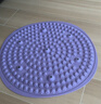 SMOOKY指压板脚底按摩脚垫穴位疏通脚心指压板仿鹅卵石圆形垫慢跑 优雅紫【圆形直径约55cm】 实拍图