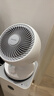 夏普 （SHARP）电风扇空气循环扇家用台扇低噪电风扇摇头涡轮对流大风力办公室宿舍桌面风扇节能小风扇 【机械款】抗菌扇叶+风大音轻+香薰驱蚊 实拍图