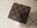 若烟烟盒20支装超薄便携男士皮质创意金属防压收纳香菸盒个性礼品烟夹 实拍图