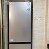海尔（Haier）「真省电」310L三门冰箱黑金净化一级能效风冷无霜BCD-310WGHD3E7WV(银)国家补贴 实拍图