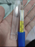 可孚无汞玻璃体温计婴幼儿温度计人体医用高精度腋下体温表1支装年货 实拍图