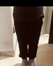 婧麒（JOYNCLEON）孕妇裤冬季加绒外穿卫裤托腹大码运动休闲裤黑色xL Jyk101848 实拍图