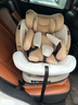 初婴贝儿童安全座椅汽车用0-4-12岁婴儿宝宝车载可坐可躺i-Size通风加热 悦享版金+通风加热+支撑腿+遮阳棚+175°躺 实拍图