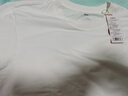 京东京造【10A抗菌T】长袖t恤男卫衣打底衫衣服白小T男装 白色 L 实拍图