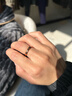 丹尼尔惠灵顿（DanielWellington）[七夕情人节礼物]dw情侣对戒时尚经典系列情侣戒指送男友 玫瑰金一对【码数备注】 * 实拍图
