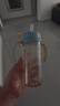 贝亲（Pigeon）自然成长翻盖直饮吸管 大童奶瓶330ml 马戏团 18月+ AA279 实拍图
