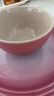 酷彩（Le Creuset）炻瓷米饭碗 汤碗 面碗 沙拉碗 家用碗套装大碗彩虹系列渐变色 11.8cm米饭碗石英粉 实拍图