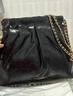 CHARLES&KEITH子母链条大容量流浪包托特包单肩斜挎包女包新年礼物CK2-40671449 【L号】Black黑色 L 实拍图