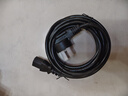 毕亚兹 电脑主机国标品字尾三孔电源线 3米 三芯延长线 适用台式机主机箱电饭煲电水壶投影仪电线弯插头 实拍图