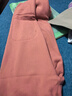 恒源祥德绒保暖裤女【冬季新品】高腰加绒加厚棉裤带羊毛打底线裤 暗粉 实拍图