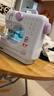 芳华505A升级版台式电动吃厚多功能缝纫机简易锁边家用可钉扣锁扣眼 白紫标配+扩展台+大礼包 实拍图