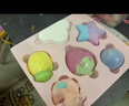 贝德美萌趣泡浴球90g*6（儿童泡澡球 婴儿浴球 泡泡浴洗澡球 沐浴球 ） 实拍图