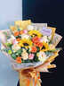馨仪鲜花速递玫瑰向日葵康乃馨花束生日礼物全国同城配送 向日葵玫瑰混搭花束 实拍图