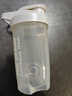 摇摇杯健身运动水杯男奶昔防漏搅拌杯子刻度杯奶茶摇杯蛋白粉水壶 灰色活动专享+带刻度+不锈钢球500ml 实拍图