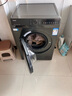 海尔滚筒洗衣机全自动10公斤/11公斤大容量洗衣机以旧换新补贴一级能效 羽绒洗 特渍洗 除菌螨 筒自洁 10公斤 滚筒 【优选款】20年防生锈+六维减震 实拍图
