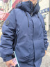 鸭鸭（YAYA）王一博同款新山系户外登山羽绒服男女士同款2025新款休闲外套YX 藏青色 M /170/88A 实拍图