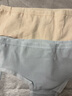 南极人女生内裤女士纯棉生理期月经内裤防漏3A抗菌三角裤打底裤女2条L 实拍图