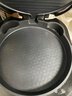 美的（Midea）电饼铛家用 双面加热加深大火力40mm加深34cm烙饼煎饼锅三明治早餐机可拆钛陶煎烤机电饼档JKE3483 实拍图