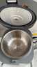美的（Midea）电饭煲大布丁0涂层电饭锅4升316L母婴级不锈钢内胆3-4人家用多功能无涂层微压智能RE487S品牌官方 实拍图