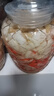 玻璃泡菜坛子密封罐储物罐腌菜坛子咸菜缸储物瓶家用加厚大号瓶子 格纹款2200ml 实拍图
