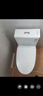 九牧（JOMOO）马桶脲醛抗菌虹吸式大冲力超一级水效节水马桶易洁无棱坐便器 脲醛抗菌大冲力节水马桶11558 400mm 实拍图