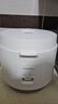 福库（CUCKOO）韩国品牌不粘内胆可分离内盖简单一键操控白色家用商用电饭煲电饭锅 5L  4-5人份 新品 CR-1095CGW 实拍图