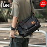 Lee男士斜挎包2025新款大容量单肩包女休闲轻便邮差包通勤外出挎包 实拍图