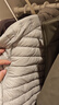 迪卡侬（DECATHLON）短款羽绒服轻薄薄外套户外运动保暖内胆排骨羽绒服TREK100 男款-冰川灰-立领 S 实拍图