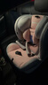 Heekin德国 儿童安全座椅汽车用0-4-12岁婴儿宝宝360度旋转ISOFIX硬接口 时尚粉(ISOFIX+360度旋转) 实拍图