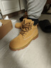马登男士马丁靴美式经典大黄靴秋冬户外休闲工装靴2026新款加绒男鞋 砂黄 【靴子/复古马丁靴/高帮男鞋冬季/马丁鞋/登山靴】 45 (275mm) 男码 实拍图