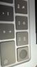 极川 苹果MacBook Air 13.6英寸M4/M3/M2键盘膜2025/24/22款笔记本电脑键盘保护膜TPU超薄透明防水尘罩 实拍图